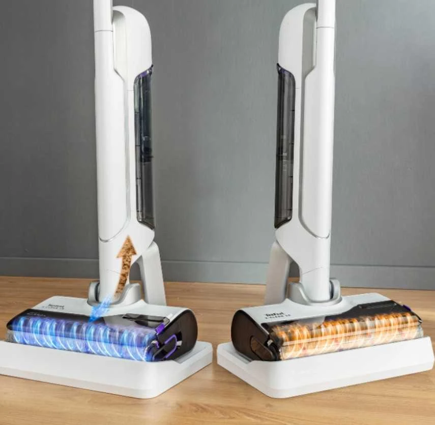 Dulkių siurblys su plovimo funkcija Tefal X-Clean 10, Baltas