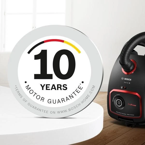 Dulkių siurblys Bosch BGL6POW1 Serie | 6 su maišeliu, ProPower, juodas