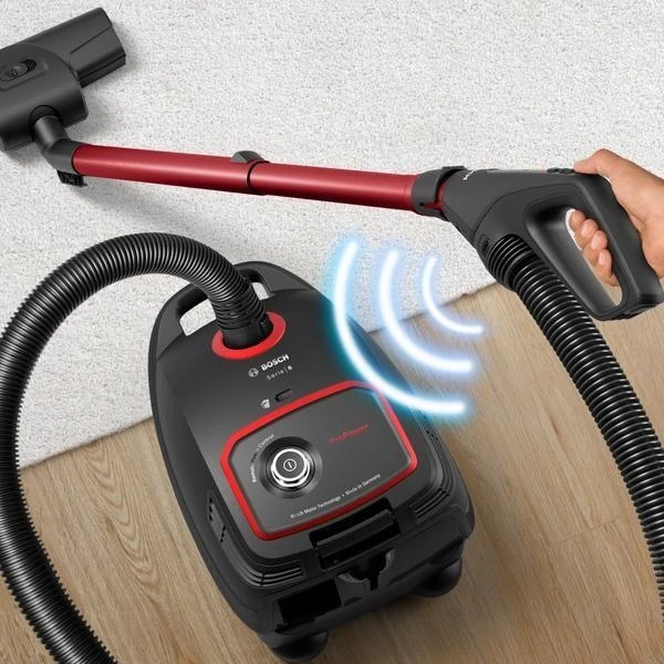 Dulkių siurblys Bosch BGL6POW1 Serie | 6 su maišeliu, ProPower, juodas