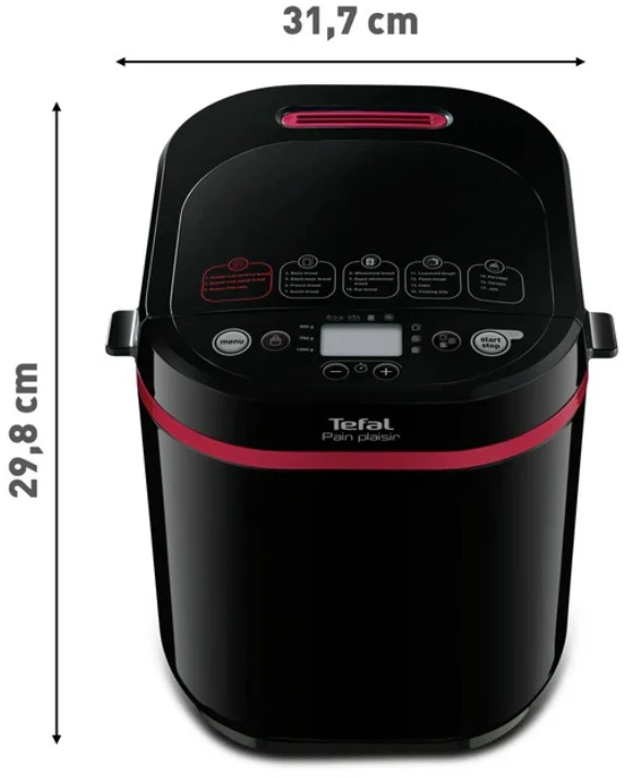 Duonkepė TEFAL PF220838 Bread Maker (Juoda)
