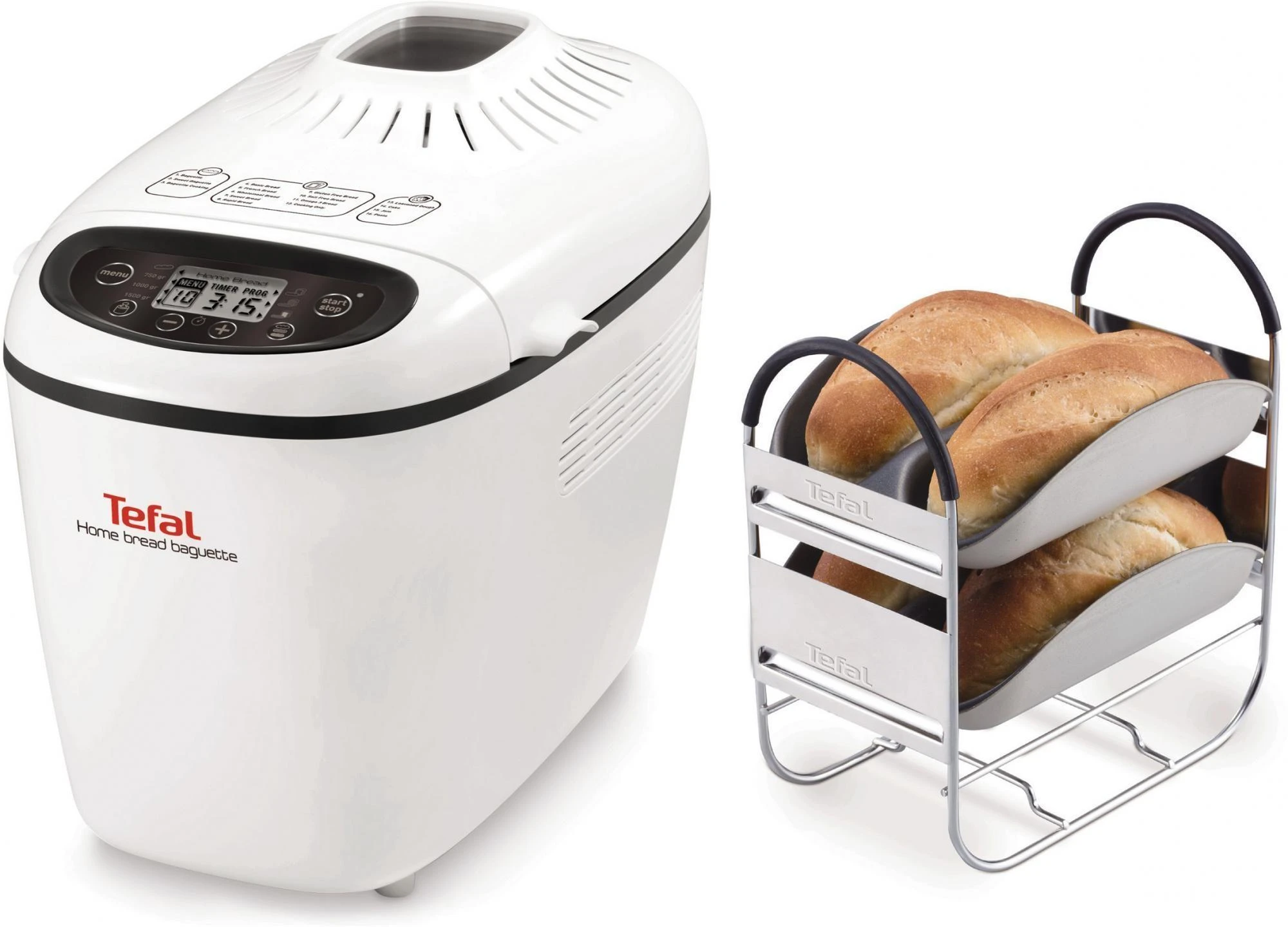 Duonkepė Tefal Moulinex PF 6101 (Balta)