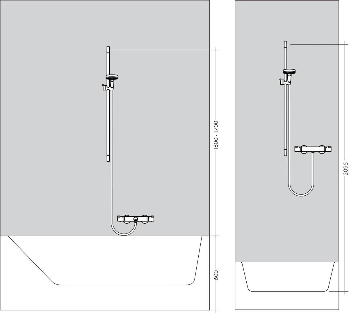 Dušo komplektas Hansgrohe 26563400