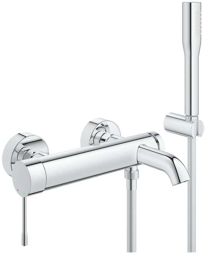 Vonios maišytuvas GROHE Essence New su dušo komplektu