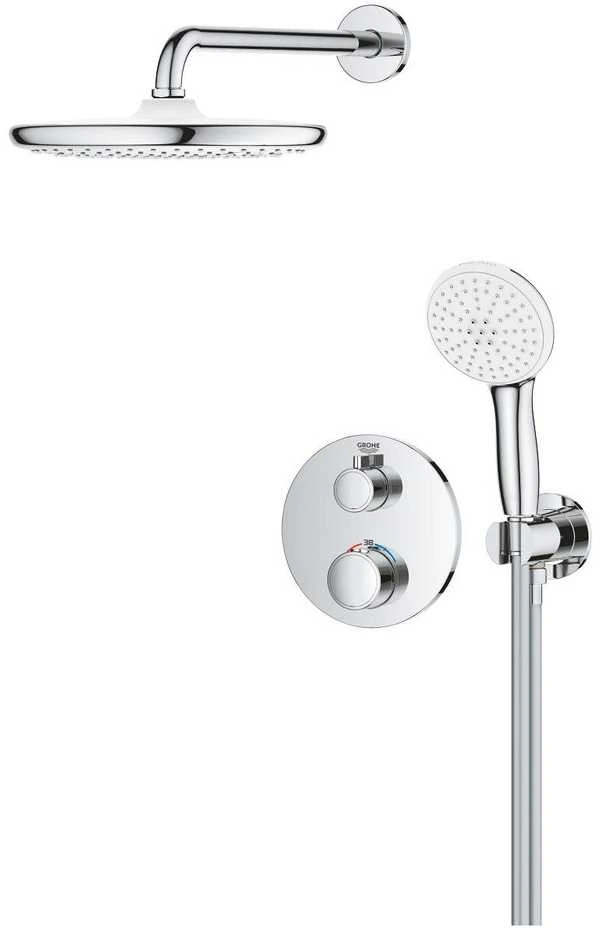 Grohe Grohtherm/Tempesta 250 potinkinis termostatinis komplektas, chromas