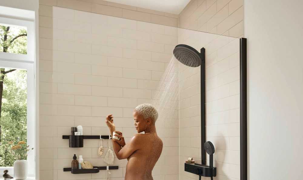 Dušo komplektas su maišytuv Hansgrohe Pulsify S ShowerTablet