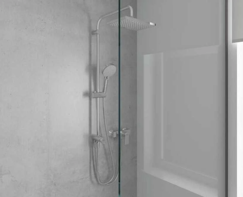 Hansgrohe Vernis Shape 230 1jet dušo galvutė Reno 26282000, chromuota