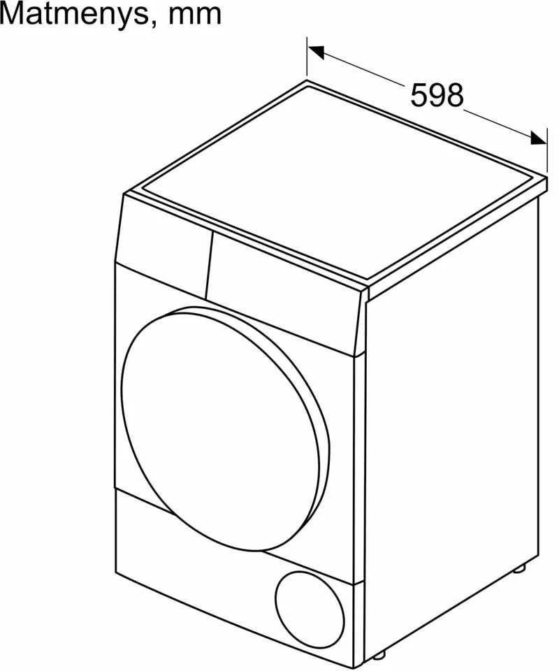Džiovyklė Bosch WQG2420NSN