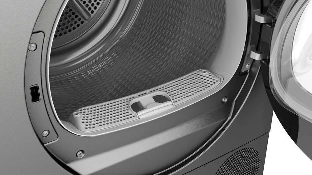 Bosch WQG245DLSN Serija 6, Džiovyklė su šilumos siurbliu, 9kg