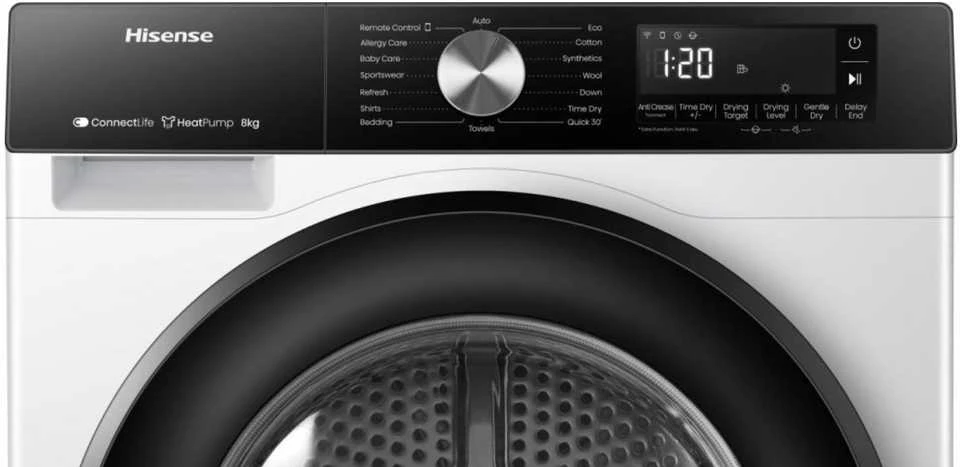 Džiovyklė Hisense DH3S802BW3