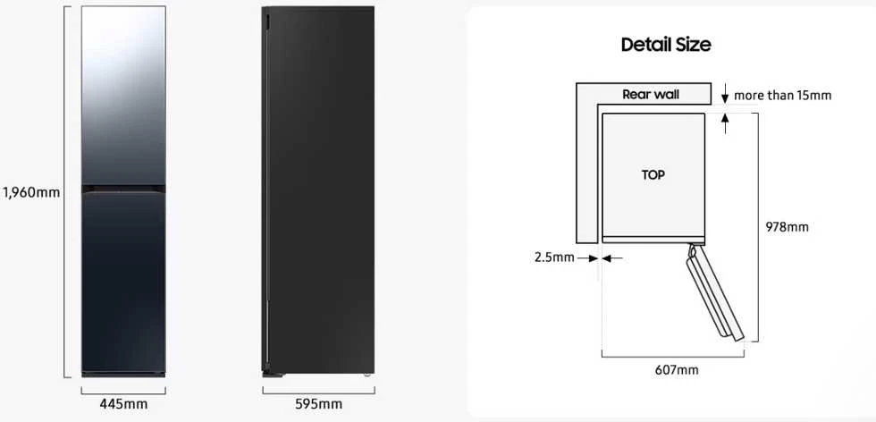 Džiovyklė Samsung DF18CB8700CRE1