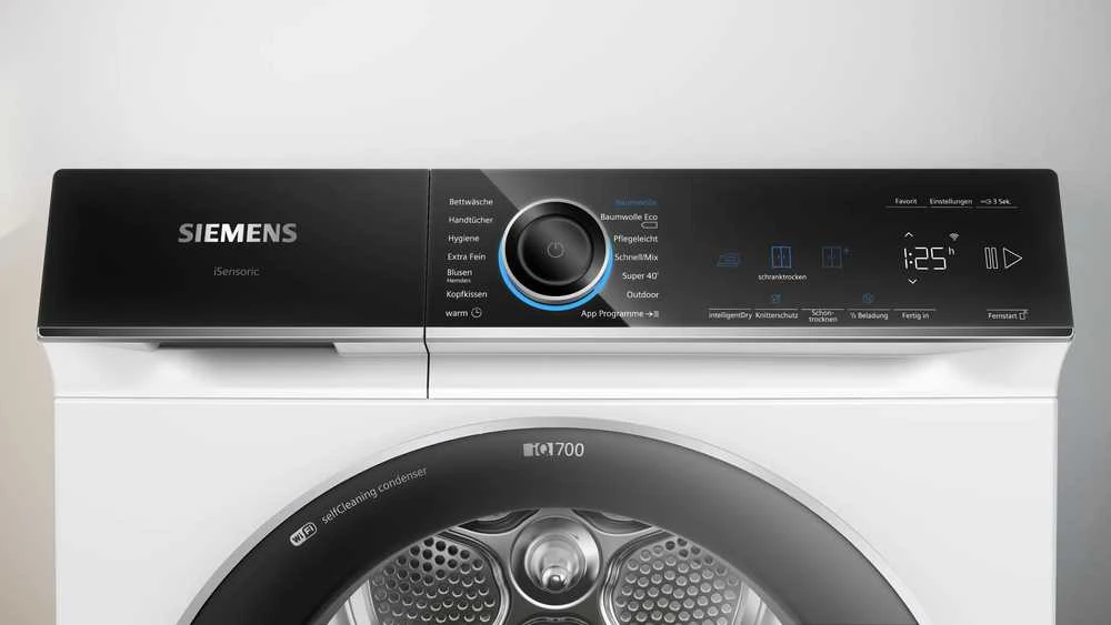 Skalbimo mašina Džiovyklė Siemens WQ45B2B40