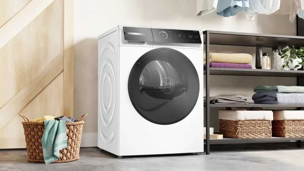 Bosch WRB247D0SN Serija 8, Džiovyklė su šilumos siurbliu, 9kg