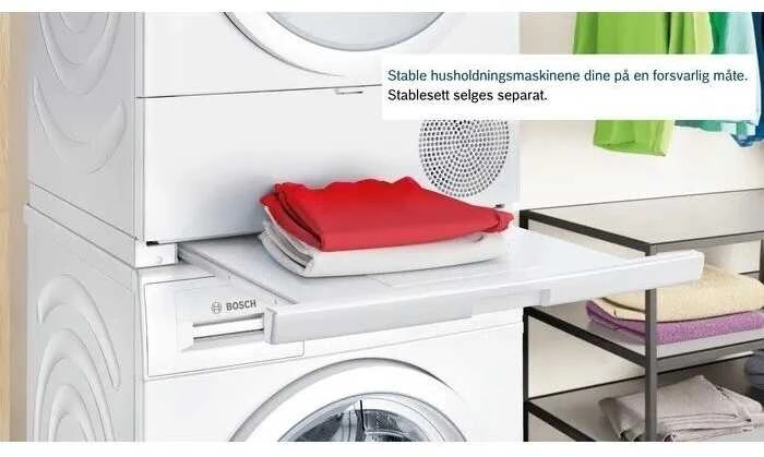 Bosch WQH245B9SN Serija 6, Džiovyklė su šilumos siurbliu, 9kg