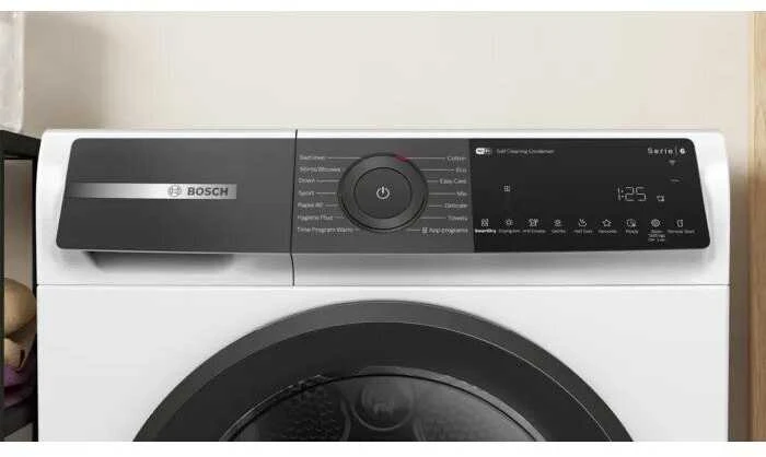 Bosch WQH245B9SN Serija 6, Džiovyklė su šilumos siurbliu, 9kg