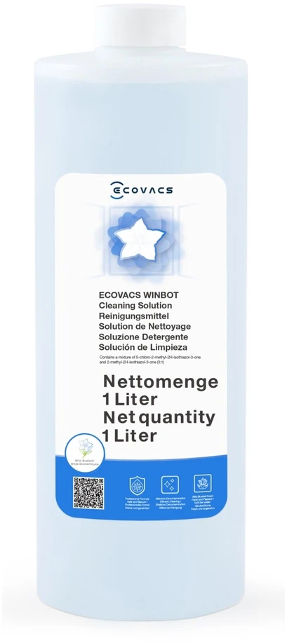 ECOVACS WINBOT langų valymo skystis, 1 l (WSO0100009)