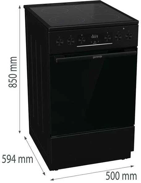 Elektrinė viryklė Gorenje GECS5C70BPA