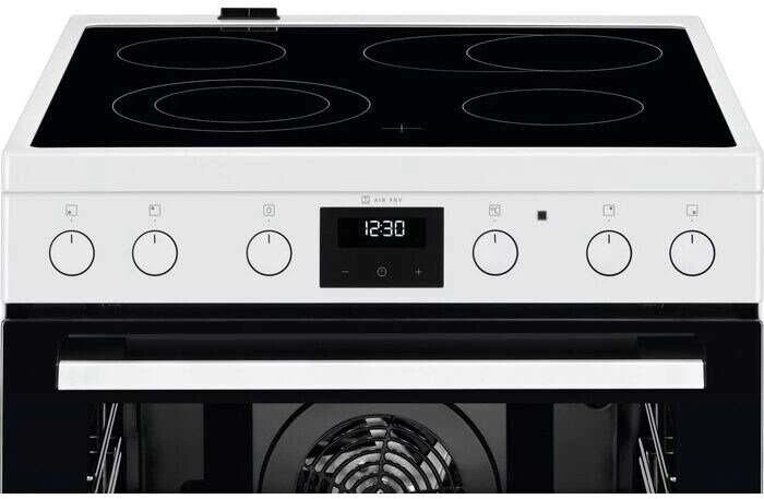 60 cm pločio baltos spalvos el.keraminė viryklė Electrolux LKR64022AW
