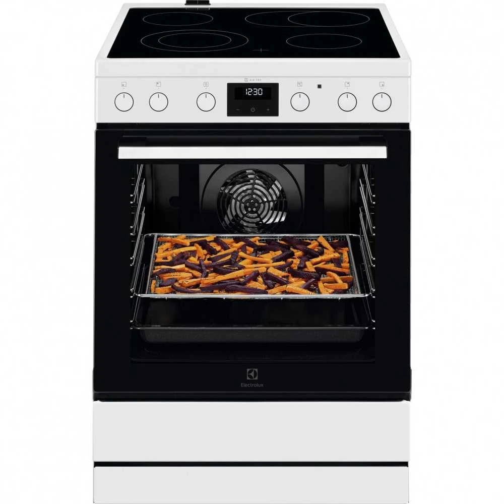 60 cm pločio baltos spalvos el.keraminė viryklė Electrolux LKR64022AW