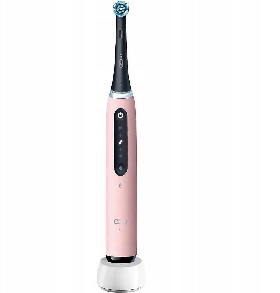Dantų šepetėlis Oral-B iO 5 rožinė + etui