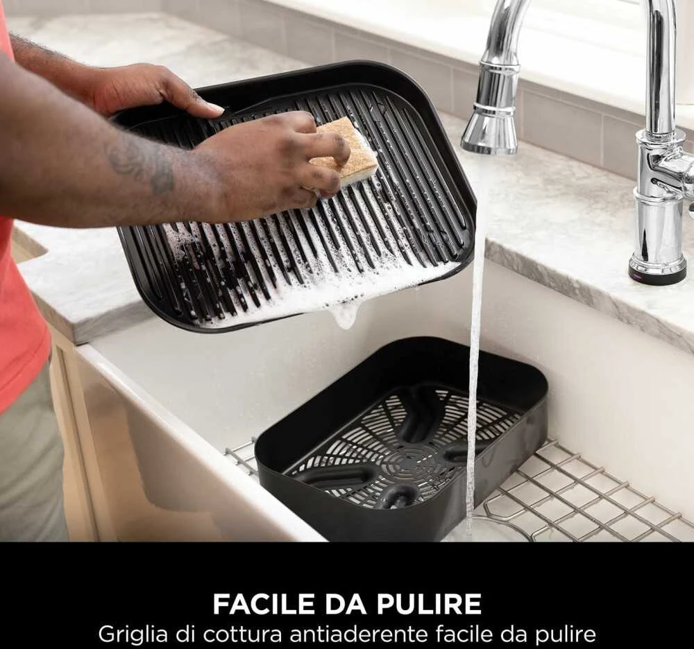 Ninja Kitchen Woodfire™ Lauko grilis/kepsninė