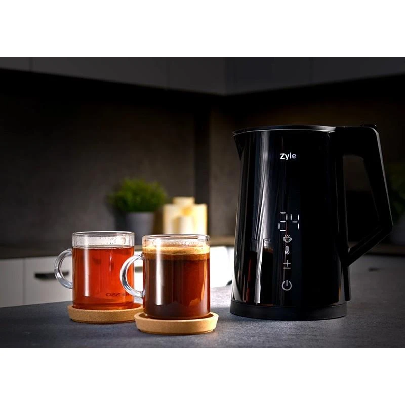 Elektrinis virdulys Zyle ZY286BK,1,7 l talpa, valdomas programėle su WiFi ryšiu, temperatūros reguli