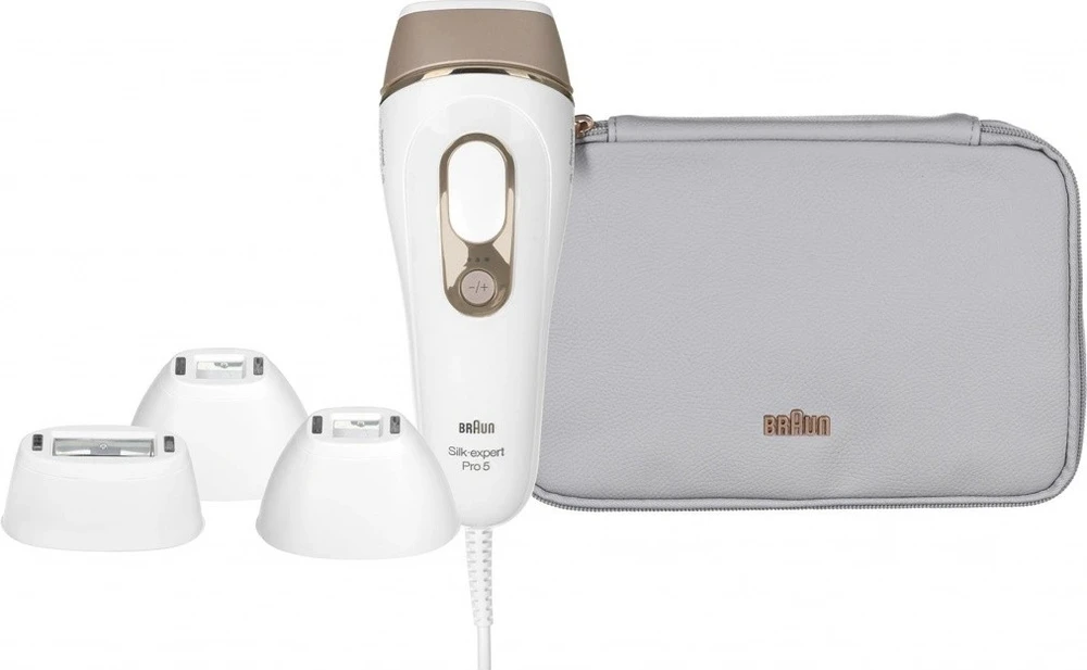 Plaukų Šalinimo Prietaisas - Braun Silk-Expert Pro PL5356 IPL Auksas/Balta