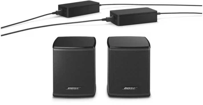 Bose erdvinio garso kolonėlės, Juodos spalvos