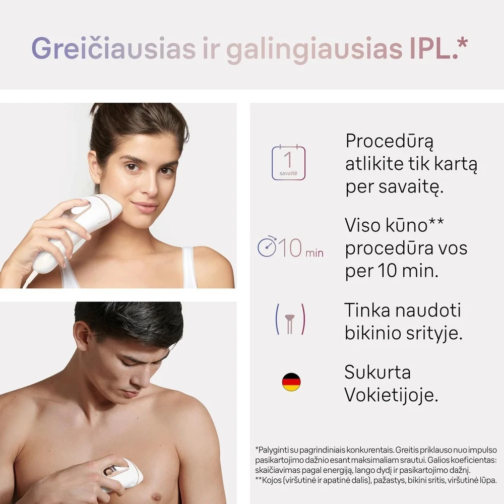 Fotoepiliatorius Braun PL7147 Skin i·expert Pro7 IPL