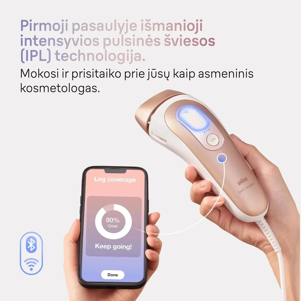 Fotoepiliatorius Braun PL7147 Skin i·expert Pro7 IPL