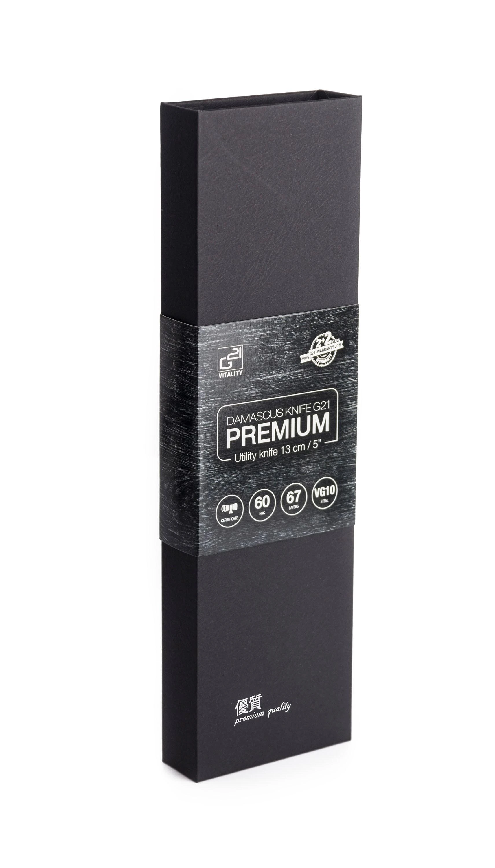 G21 Peilis Damascus Premium 13 cm 600227