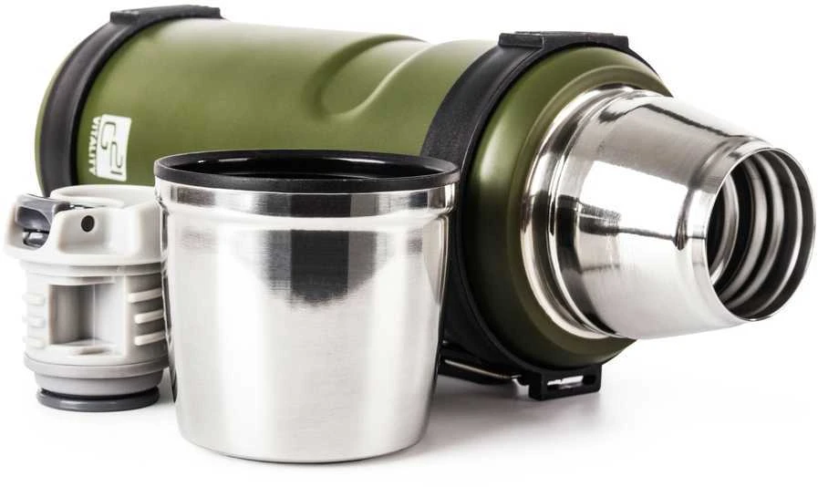 G21 60022404 termosas gerti, 1000 ml, chaki žalias su rankena