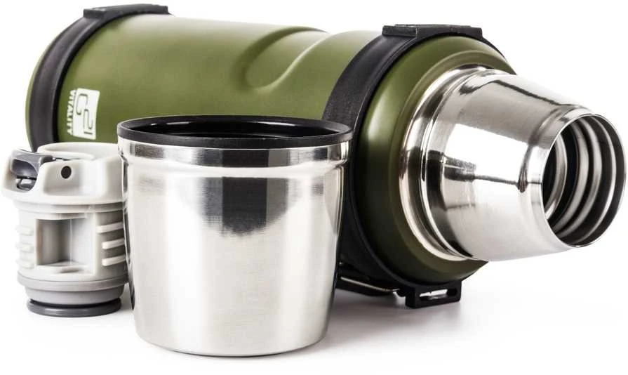 G21 60022404 termosas gerti, 1000 ml, chaki žalias su rankena
