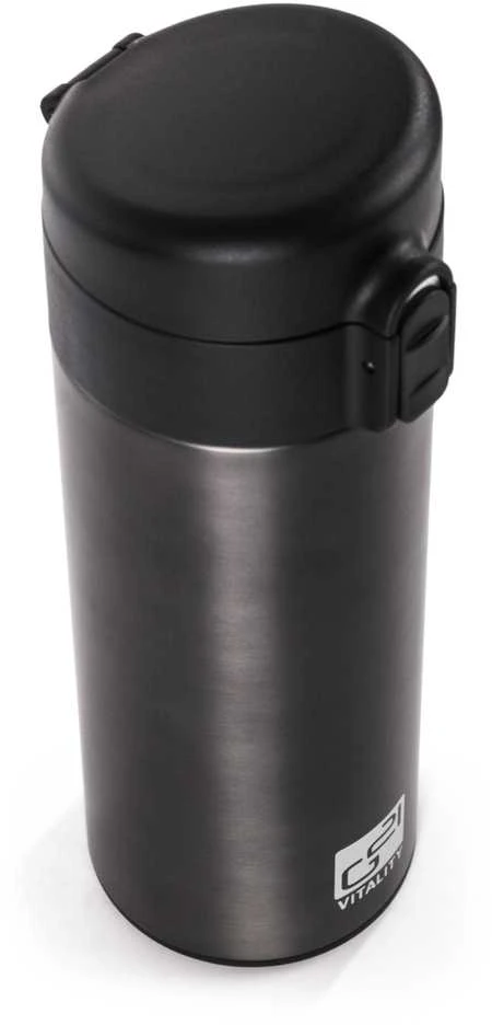 G21 termosas gerti, 350 ml, plieno pilkas