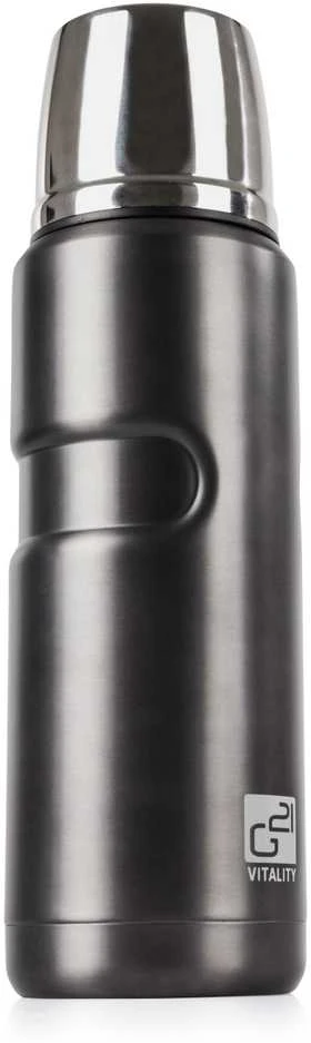 G21 termosas gerti, 500 ml, plieno pilkas