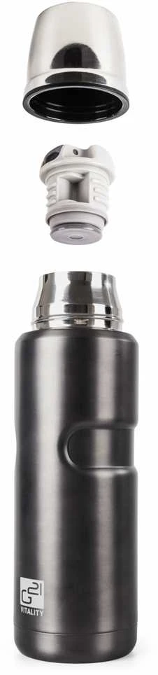 G21 termosas gerti, 500 ml, plieno pilkas