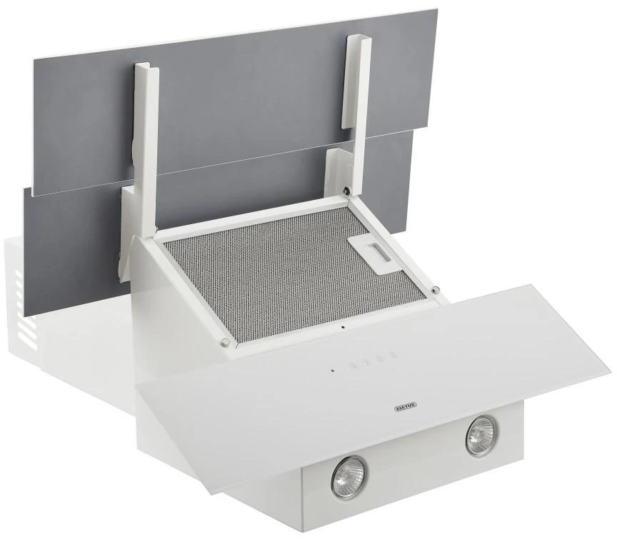 Gartraukis ELEYUS HOOD FNA S L 16 200 60 WH Baltas 60 cm 649 m3/h
