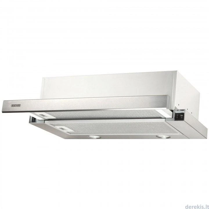 Gartraukis Eleyus Hood TLS L 14 150 50 IS (Storm 700 50 IS LED) Telescopic, Energy efficiency class E, Plotis 50 cm, 350 m³/h, Mechanical control, LED, Inox
