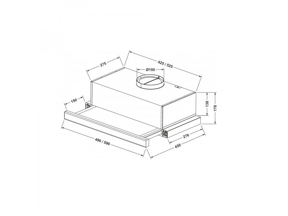 Gartraukis Eleyus TLS L 14 150 60 IS (STORM 700 60 IS LED)
