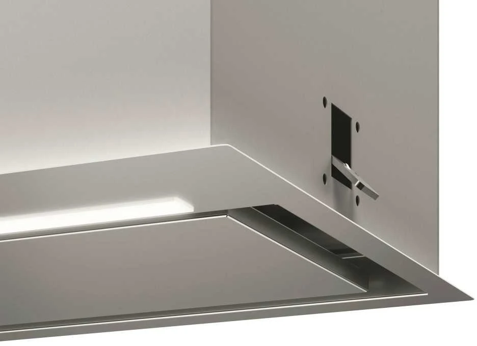 Gartraukis Faber INCA LUX EV8 X/BK A52, juoda/nerūdijančiojo plieno