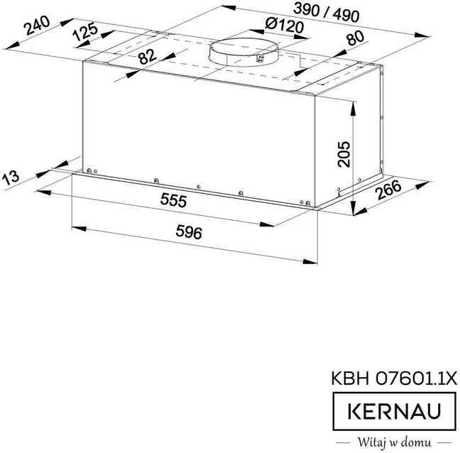 Gartraukis Kernau KBH 07601.1 X