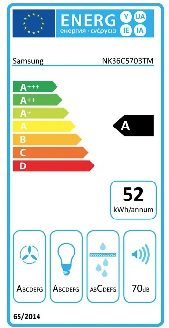 Gartraukis Samsung NK36C5703TM