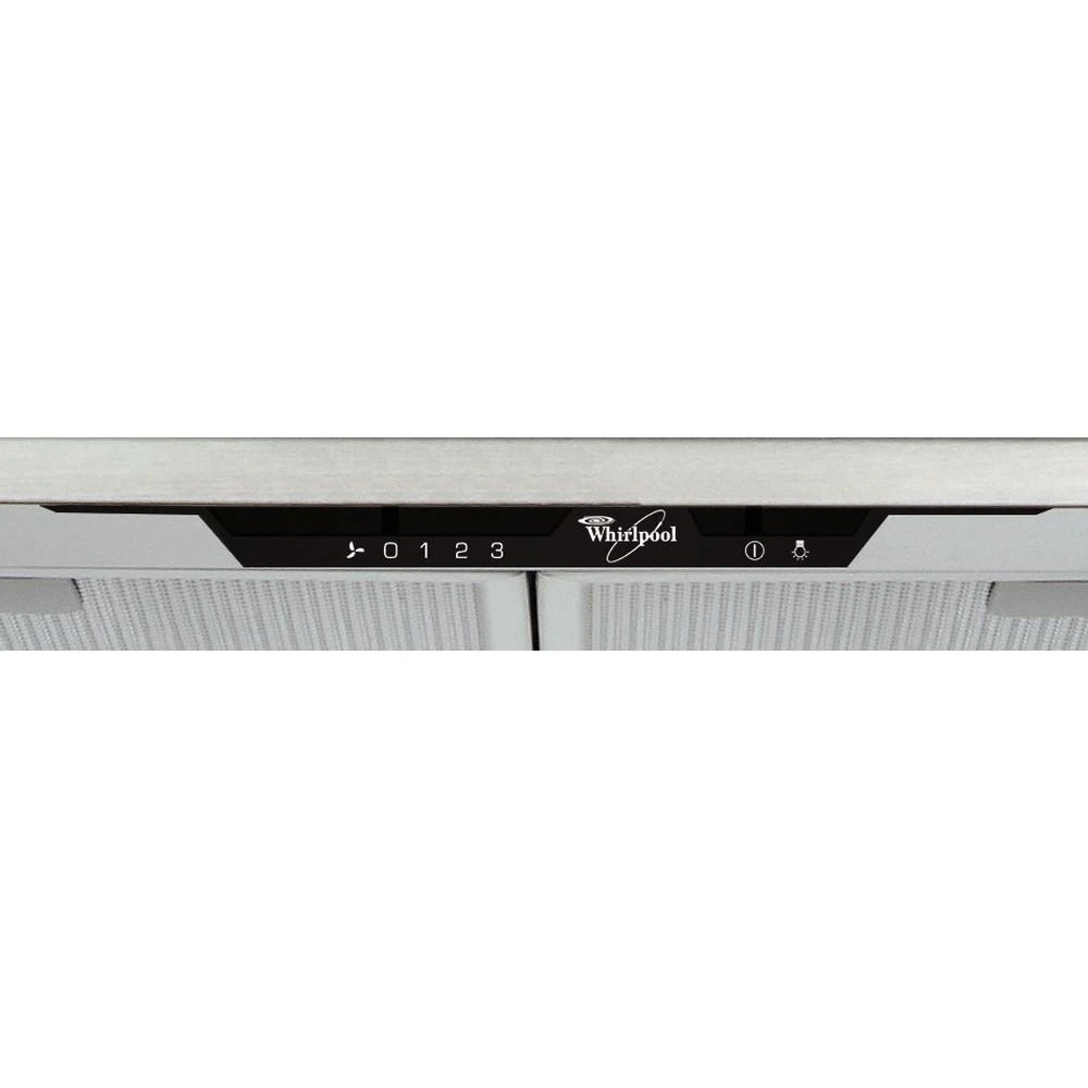 Whirlpool AKR 685/1 IX gartraukis 395 m³/h Tvirtinamas prie sienos Nerūdijančiojo plieno D