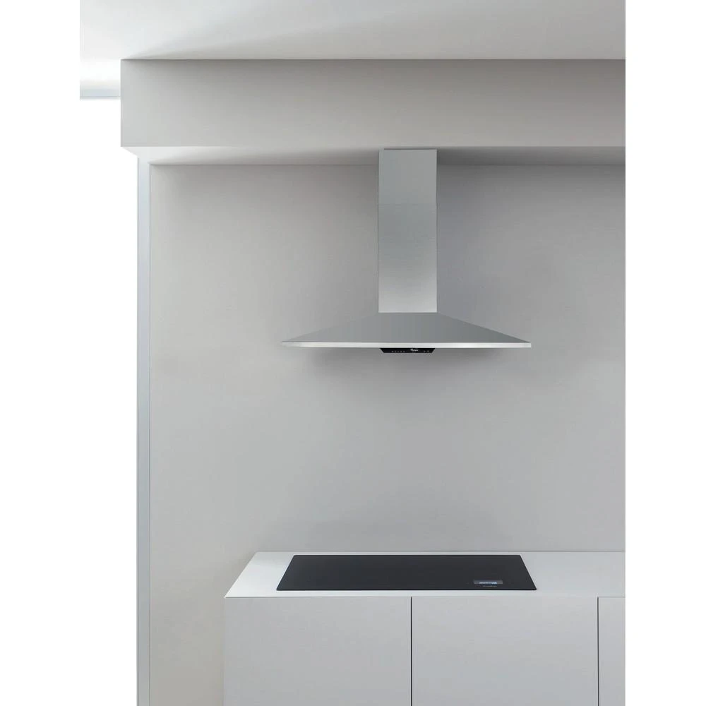 Whirlpool AKR 685/1 IX gartraukis 395 m³/h Tvirtinamas prie sienos Nerūdijančiojo plieno D