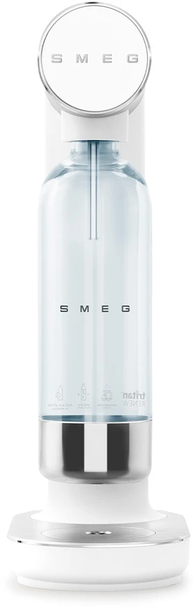 Gazuotų gėrimų gaminimo aparatas Smeg SKC01WHM