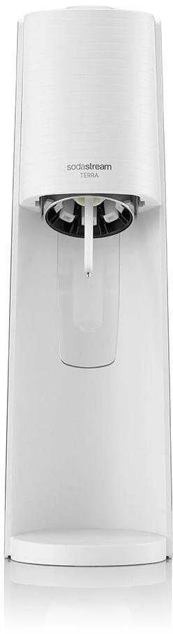 Gazuotų gėrimų gaminimo aparatas SodaStream Terra, baltas