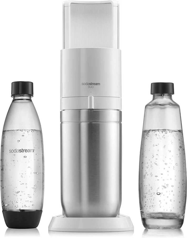 Gazuotų gėrimų gaminimo aparatas SodaStream DUO, baltas