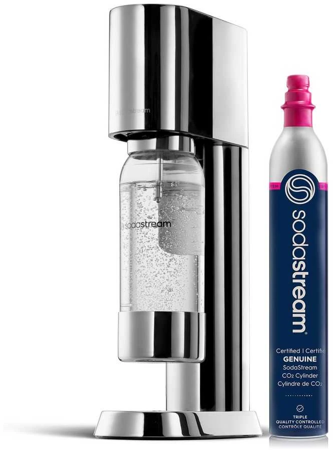 Gazuotų gėrimų gaminimo aparatas SodaStream Enso, nerūdijančio plieno spalvos