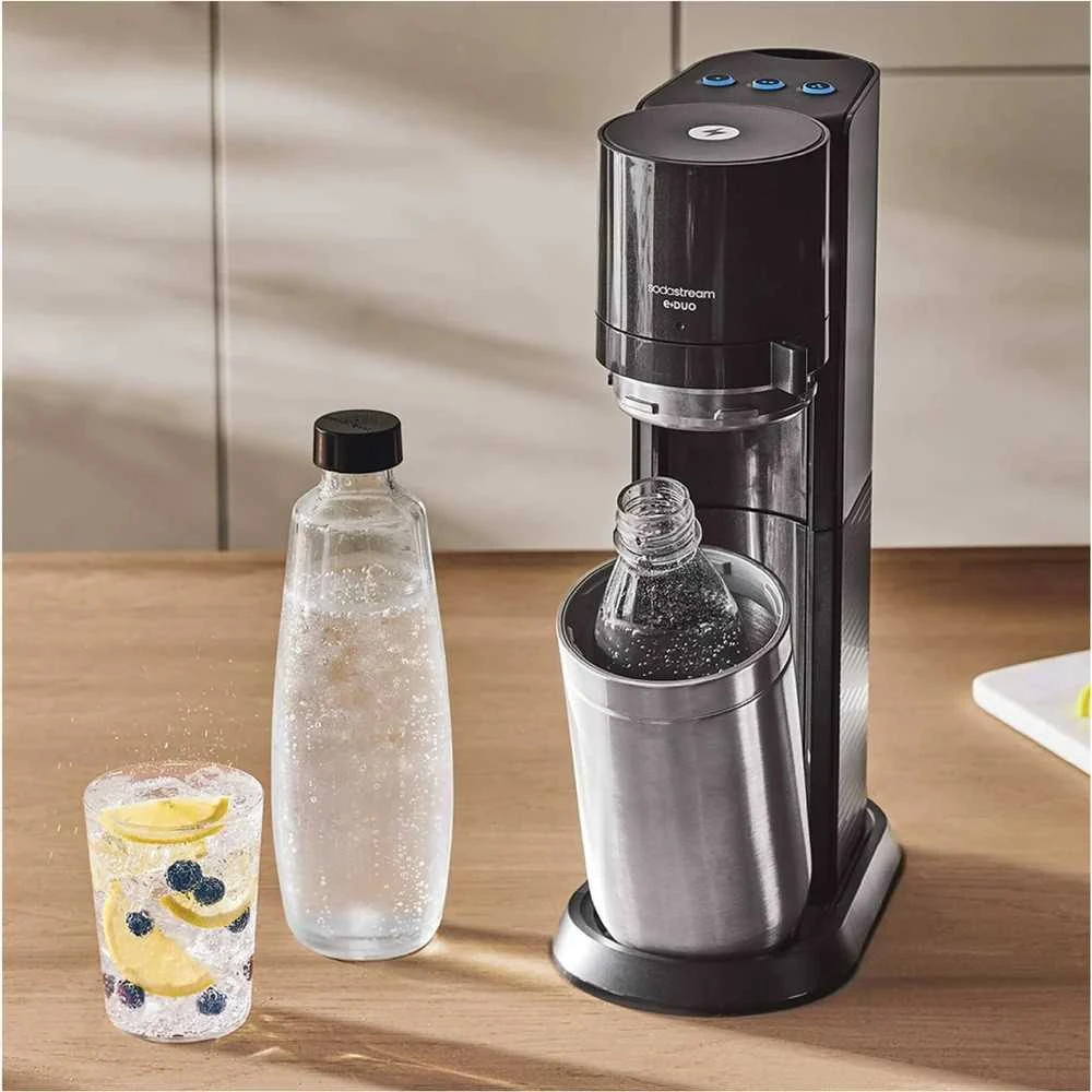 Gazuotų gėrimų gaminimo aparatas SodaStream DUO, juodas