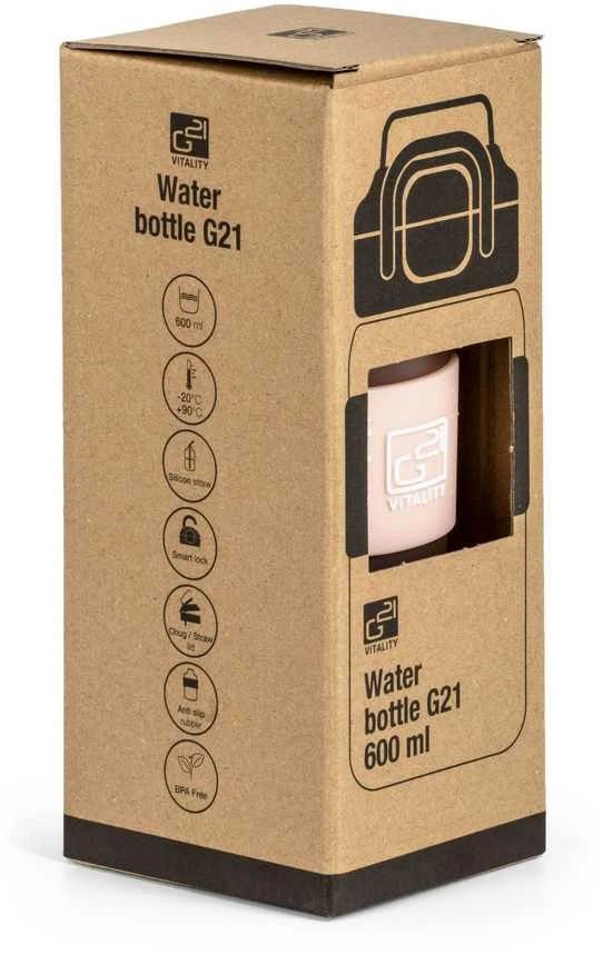 Gertuvė Lahev G21 60022433, 600 ml, rožinė matinė
