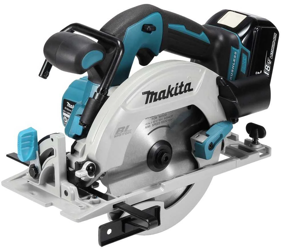 Makita DHS680Z Akumuliatorinis diskinis pjūklas, 18 V, 57 mm, ø165x20, Be akumuliatorių ir kroviklio!